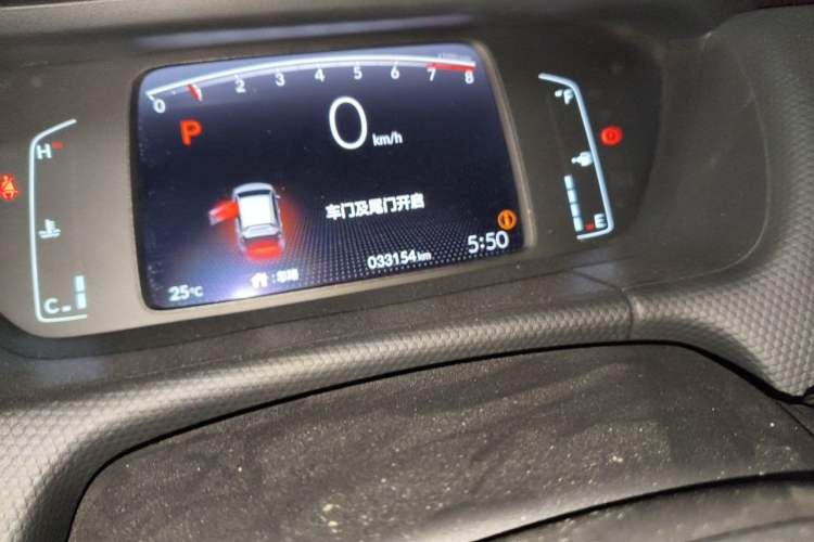 Used Honda Fit 2021 1.5L CVT Trend Edition Odometer Close Up