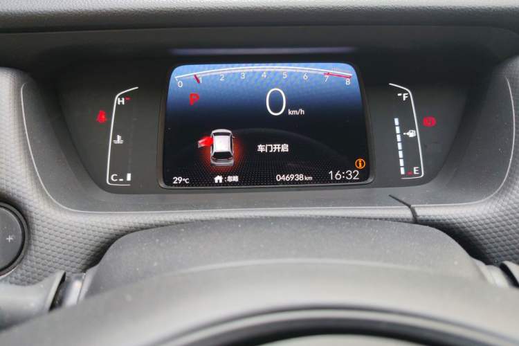 Used Honda Fit 2021 1.5L CVT Trend Edition Odometer Close Up
