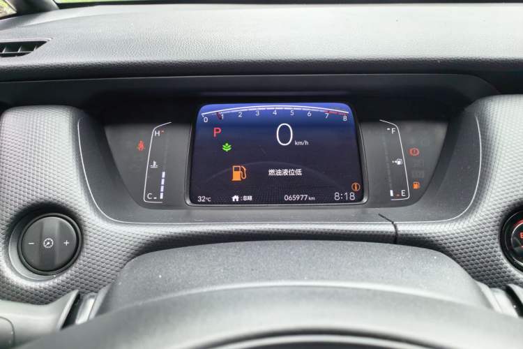 Used Honda Fit 2021 1.5L CVT Trend Edition Odometer Close Up