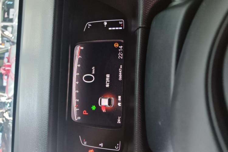 Used Honda Fit 2021 1.5L CVT Trend Edition Odometer Close Up