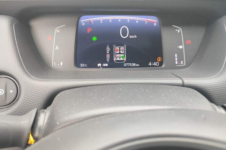 Used Honda Fit 2021 1.5L CVT Trendy Sports Edition Odometer Close Up