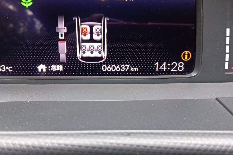 Used Honda Fit 2021 1.5L CVT Trendy Version Odometer Close Up
