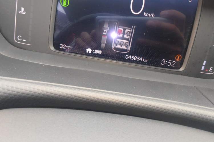 Used Honda Fit 2021 1.5L CVT Trendy Run Pro Edition Odometer Close Up