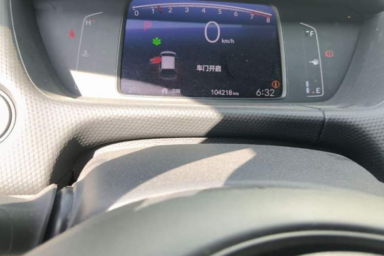 Used Honda Fit 2021 1.5L CVT Trend Edition Odometer Close Up