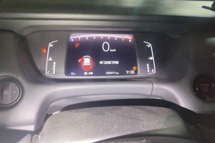 Used Honda Fit 2021 1.5L CVT Trendy Edition Odometer Close Up