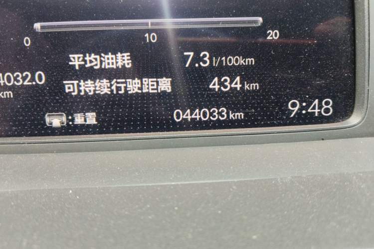 Used Honda Fit 2021 1.5L CVT Trend Edition Odometer Close Up