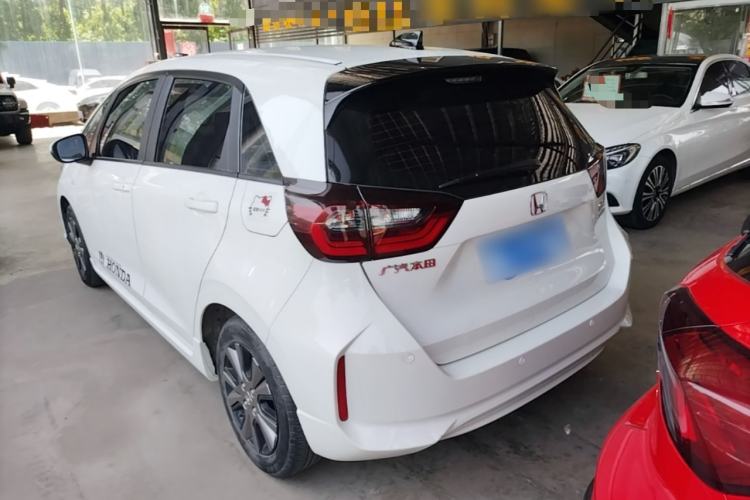 Used Honda Fit 2021 1.5L CVT Trendy Sports Edition Rear Left 45 Deg