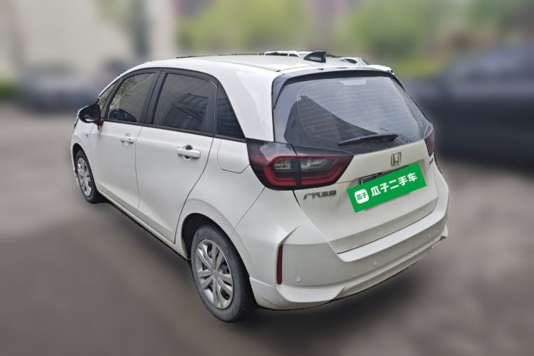 Used Honda Fit 2021 1.5L CVT Trend Edition Rear Left 45 Deg