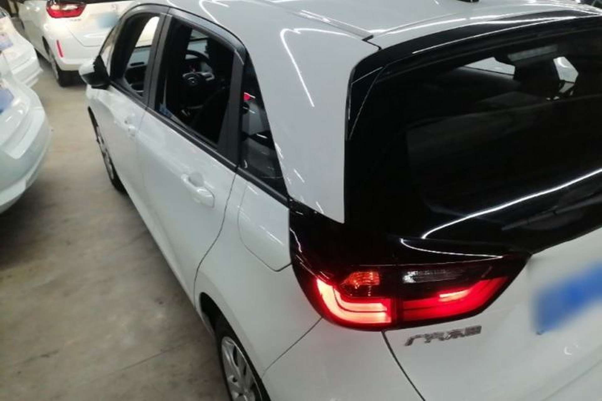 Used Honda Fit 2021 1.5L CVT Trend Edition Rear Left 45 Deg