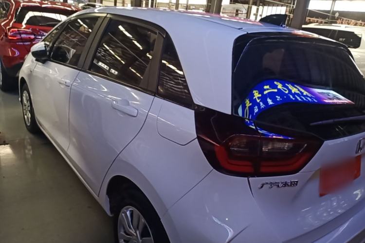 Used Honda Fit 2021 1.5L CVT Trend Edition Rear Left 45 Deg