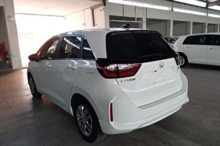 Used Honda Fit 2021 1.5L CVT Trend Edition Rear Left 45 Deg