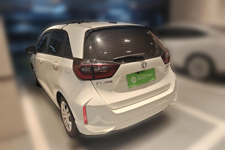 Used Honda Fit 2021 1.5L CVT Trend Edition Rear Left 45 Deg
