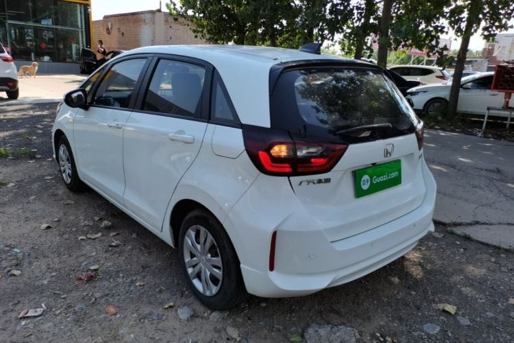 Used Honda Fit 2021 1.5L CVT Trend Edition Rear Left 45 Deg