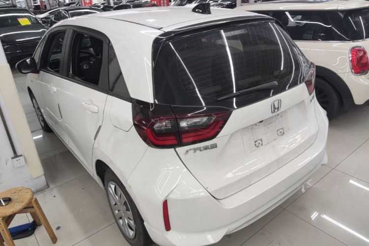 Used Honda Fit 2021 1.5L CVT Trend Edition Rear Left 45 Deg