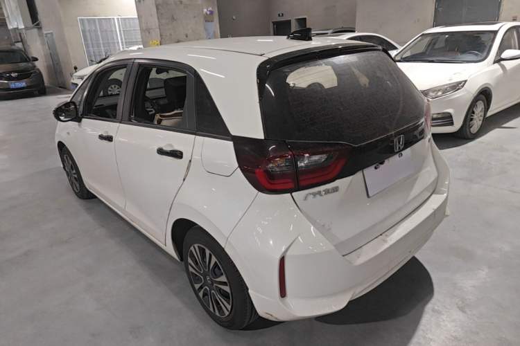 Used Honda Fit 2021 1.5L CVT Trendy Edition Rear Left 45 Deg