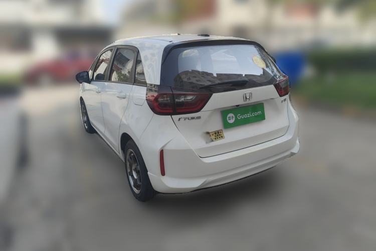 Used Honda Fit 2021 1.5L CVT Trend Edition Rear Left 45 Deg