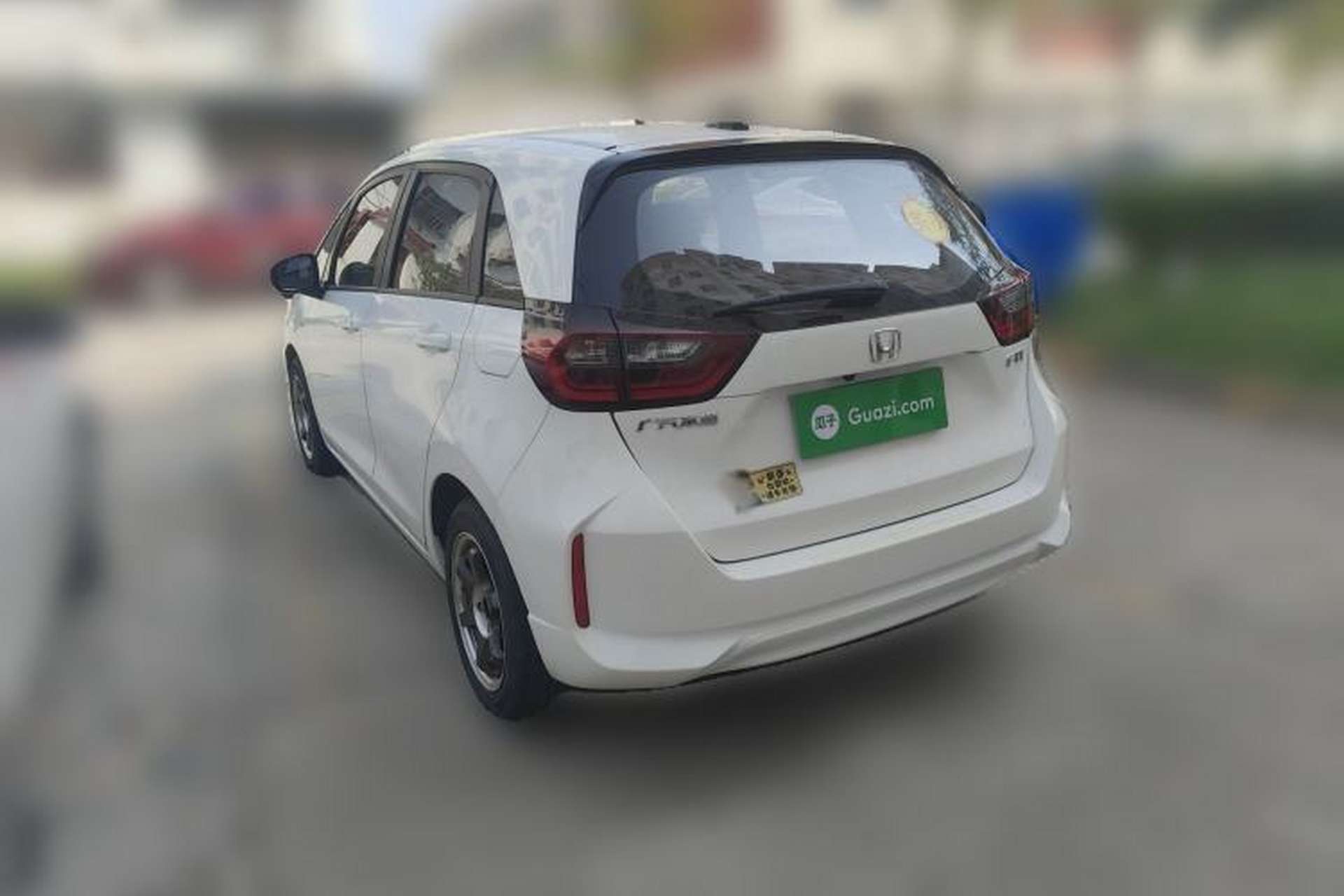 Used Honda Fit 2021 1.5L CVT Trend Edition Rear Left 45 Deg