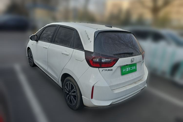 Used Honda Fit 2021 1.5L CVT Trend Edition Rear Left 45 Deg
