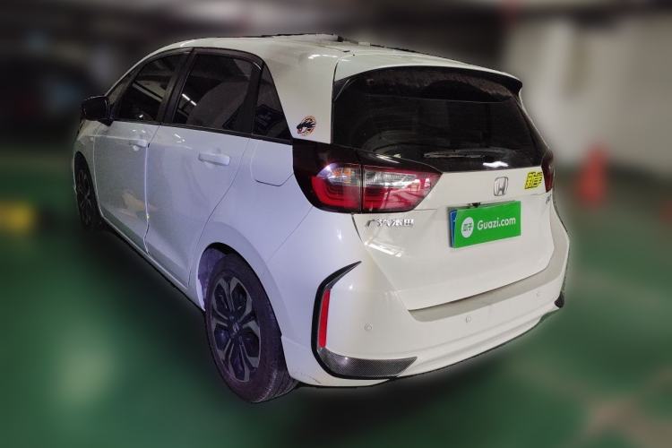 Used Honda Fit 2021 1.5L CVT Trend Edition Rear Left 45 Deg