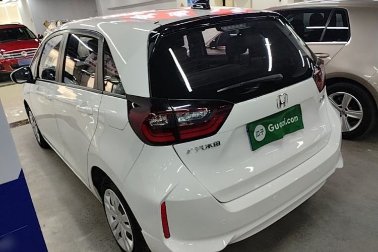 Used Honda Fit 2021 1.5L CVT Trend Edition Rear Left 45 Deg