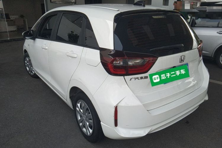 Used Honda Fit 2021 1.5L CVT Trend Edition Rear Left 45 Deg