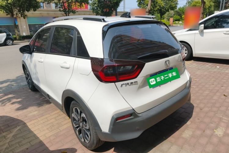 Used Honda Fit 2021 1.5L CVT Trendy Version Rear Left 45 Deg