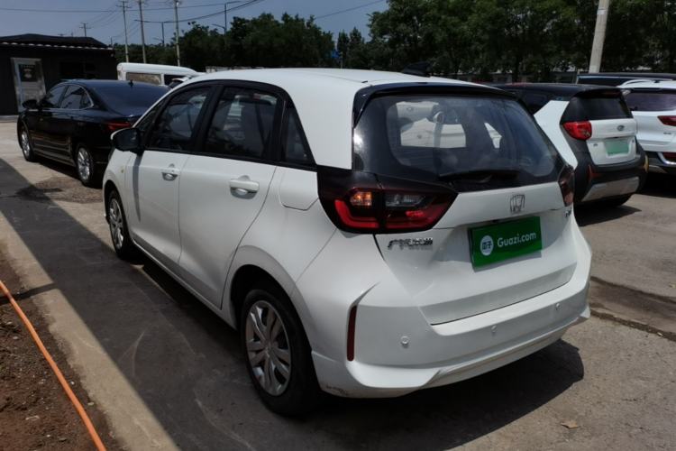 Used Honda Fit 2021 1.5L CVT Trend Edition Rear Left 45 Deg