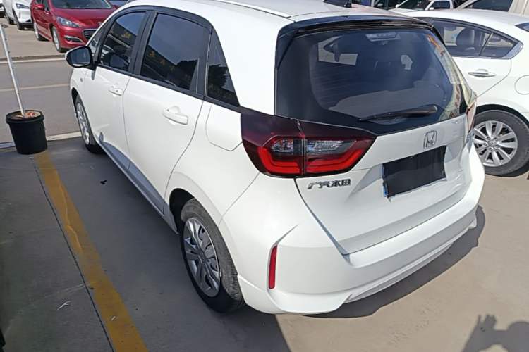 Used Honda Fit 2021 1.5L CVT Trend Edition Rear Left 45 Deg