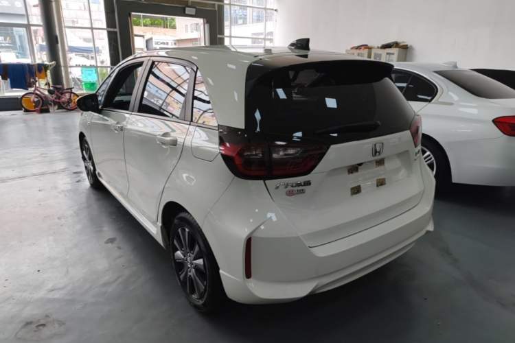 Used Honda Fit 2021 1.5L CVT Trendy Run Pro Edition Rear Left 45 Deg