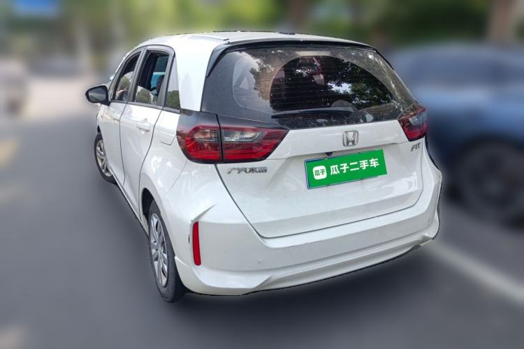 Used Honda Fit 2021 1.5L CVT Trend Edition Rear Left 45 Deg
