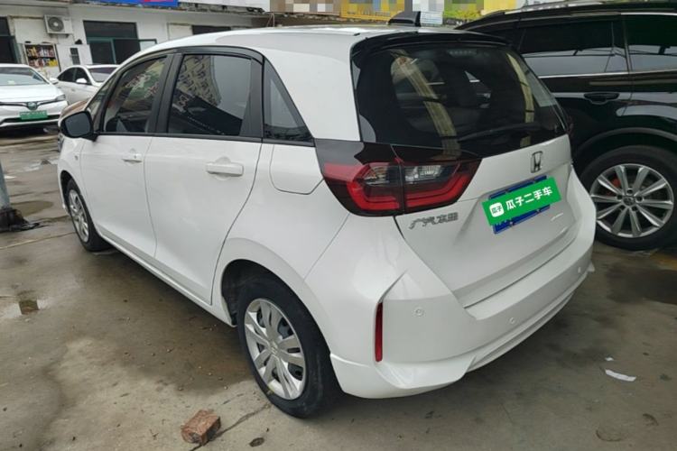 Used Honda Fit 2021 1.5L CVT Trend Edition Rear Left 45 Deg