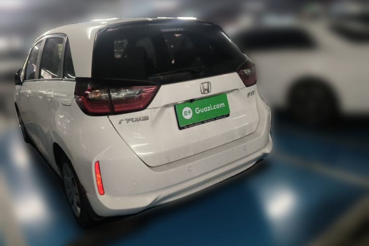 Used Honda Fit 2021 1.5L CVT Trend Edition Rear Left 45 Deg