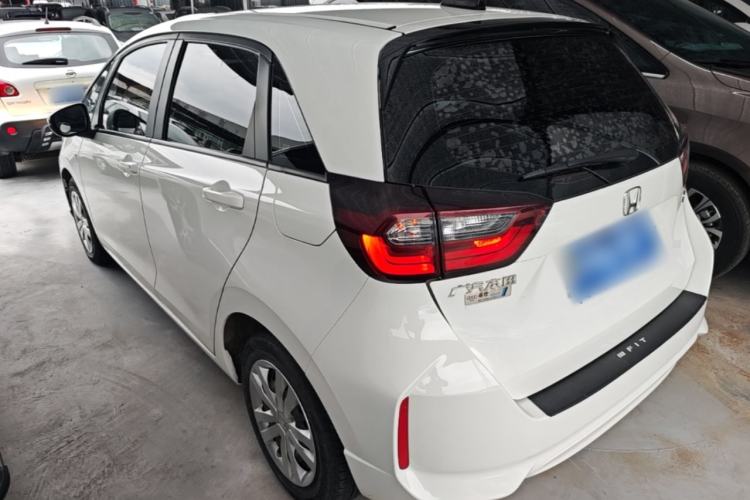 Used Honda Fit 2021 1.5L CVT Trendy Sports Edition Rear Left 45 Deg