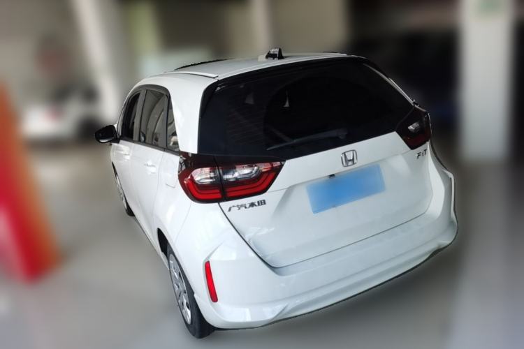 Used Honda Fit 2021 1.5L CVT Trend Edition Rear Left 45 Deg