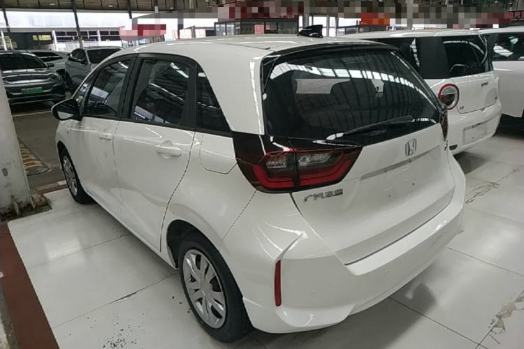 Used Honda Fit 2021 1.5L CVT Trend Edition Rear Left 45 Deg