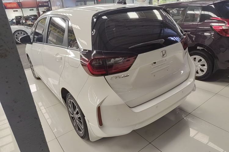Used Honda Fit 2021 1.5L CVT Trend Edition Rear Left 45 Deg
