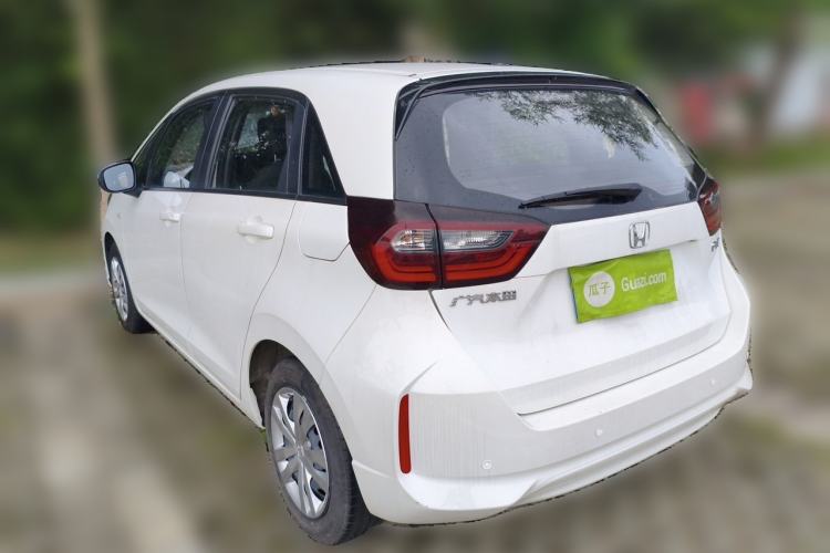 Used Honda Fit 2021 1.5L CVT Trend Edition Rear Left 45 Deg