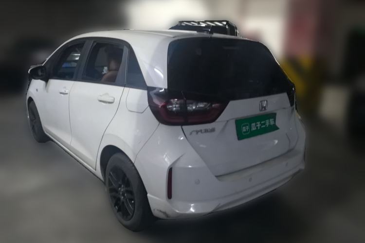 Used Honda Fit 2021 1.5L CVT Trend Edition Rear Left 45 Deg