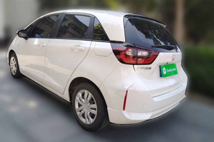 Used Honda Fit 2021 1.5L CVT Trend Edition Rear Left 45 Deg