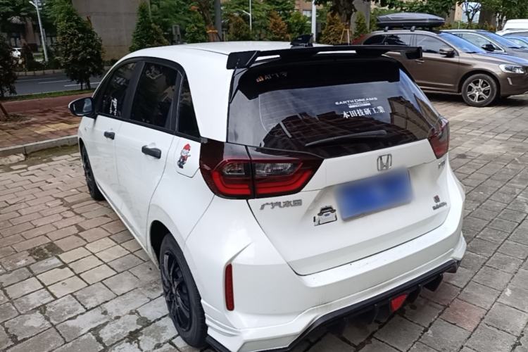Used Honda Fit 2021 1.5L CVT Trendy Run Pro Edition Rear Left 45 Deg