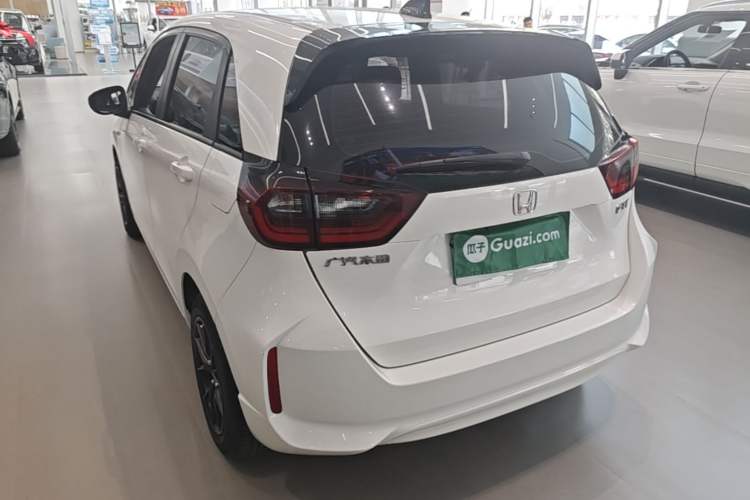 Used Honda Fit 2021 1.5L CVT Trendy Edition Rear Left 45 Deg