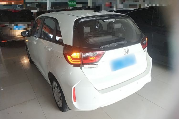 Used Honda Fit 2021 1.5L CVT Trend Edition Rear Left 45 Deg