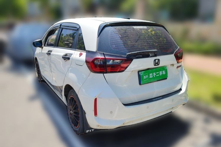 Used Honda Fit 2021 1.5L CVT Trend Edition Rear Left 45 Deg