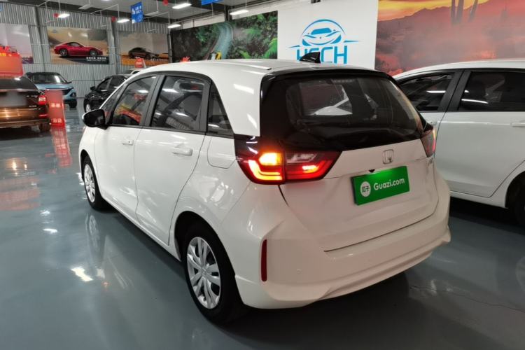 Used Honda Fit 2021 1.5L CVT Trend Edition Rear Left 45 Deg