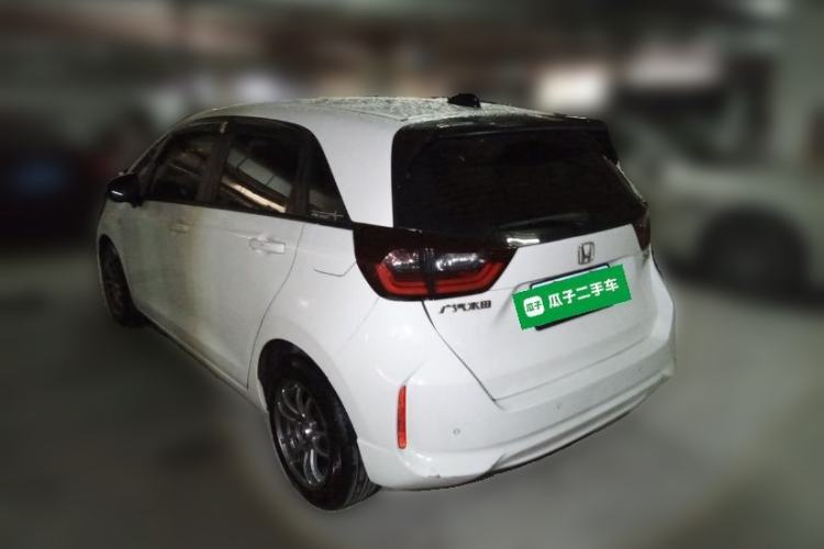 Used Honda Fit 2021 1.5L CVT Trend Edition Rear Left 45 Deg