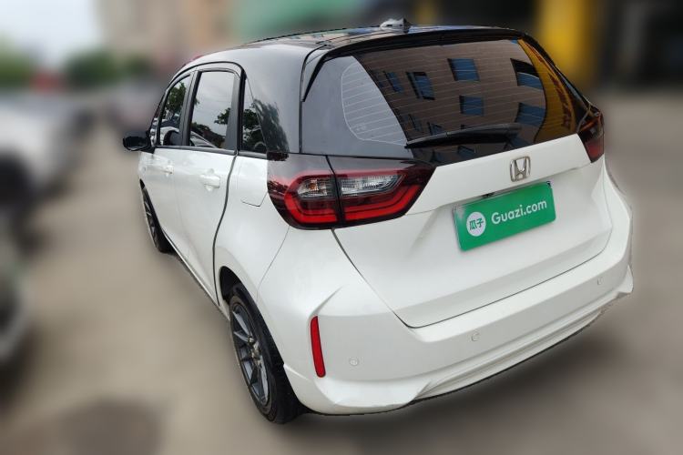 Used Honda Fit 2021 1.5L CVT Trend Edition Rear Left 45 Deg