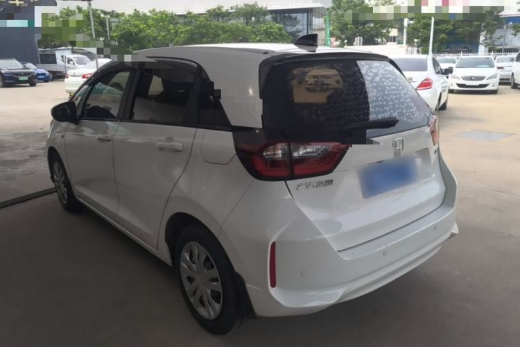 Used Honda Fit 2021 1.5L CVT Trend Edition Rear Left 45 Deg