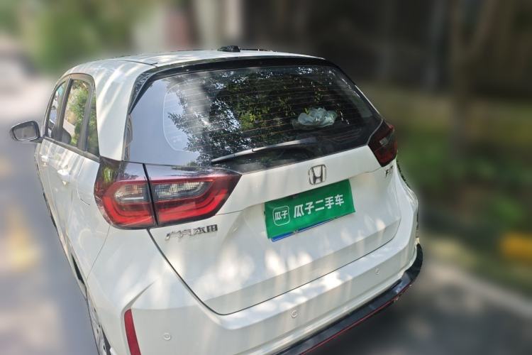 Used Honda Fit 2021 1.5L CVT Trend Edition Rear Left 45 Deg