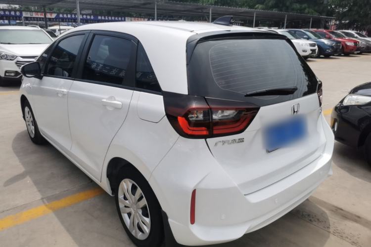 Used Honda Fit 2021 1.5L CVT Trend Edition Rear Left 45 Deg