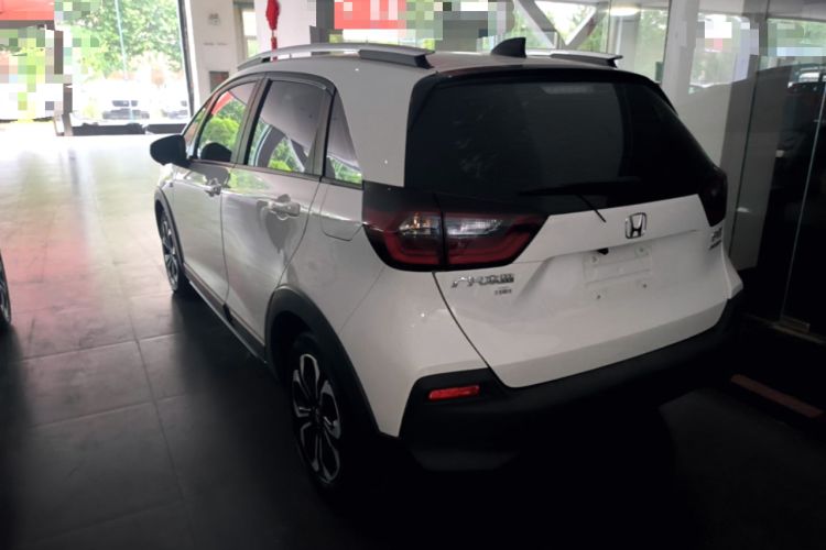 Used Honda Fit 2021 1.5L CVT Trendy Version Rear Left 45 Deg